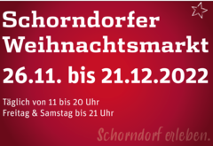 Schorndorfer Weihnachtsmarkt 2022