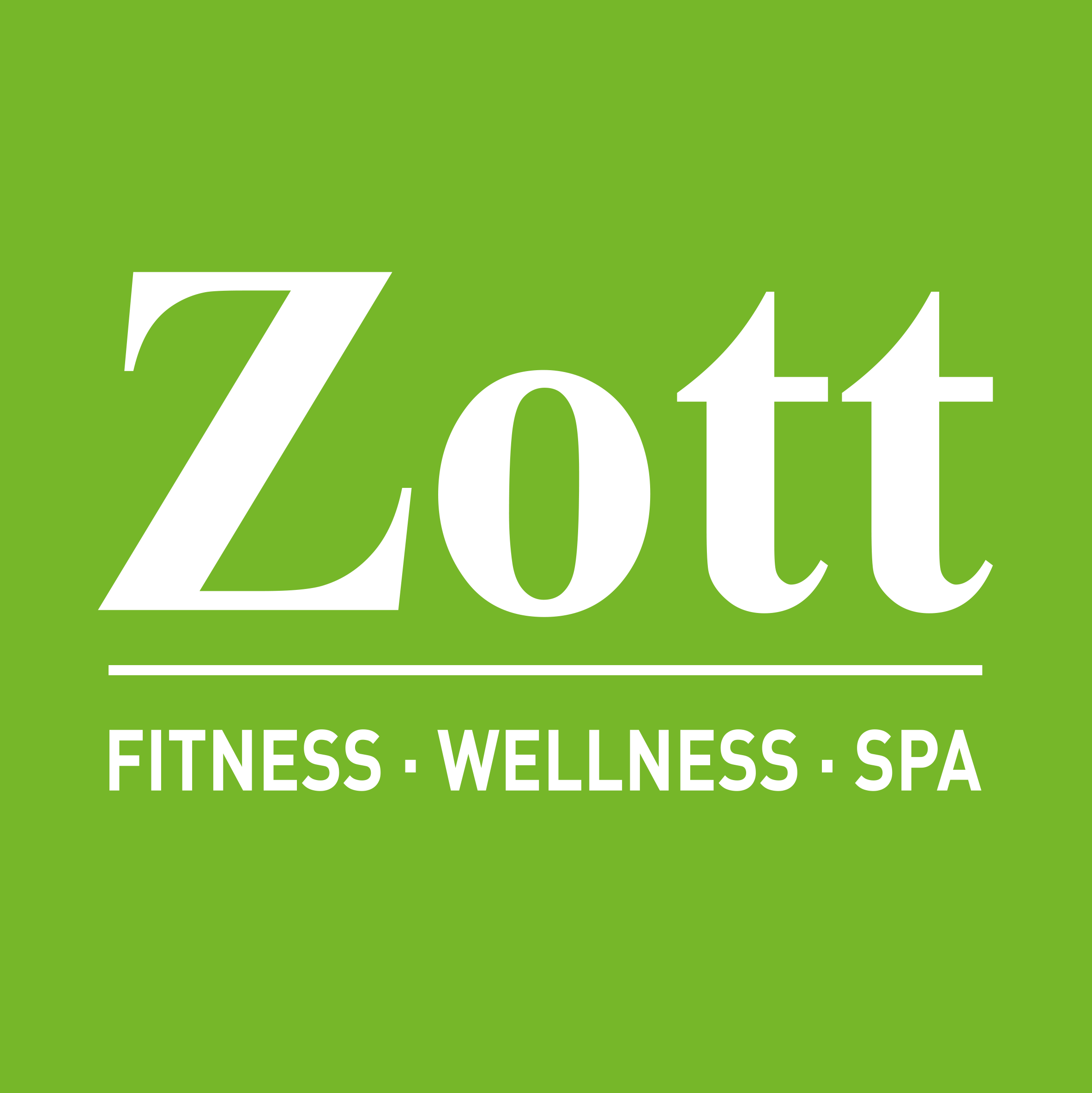 Logo Zott Fitness • Wellness • Spa
